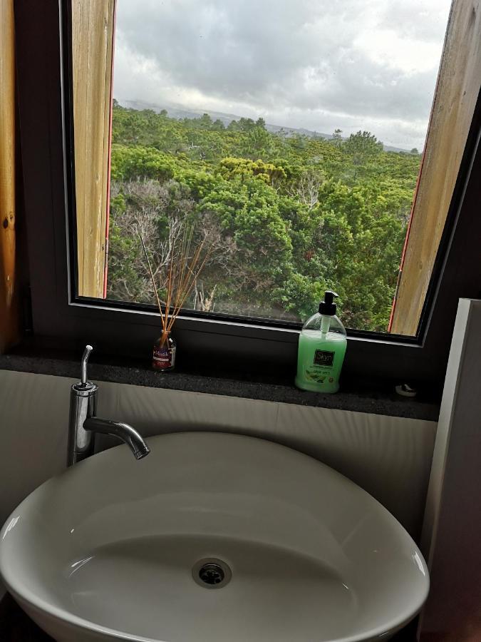 Retiro Dos Bons Sinais Villa São Roque do Pico Buitenkant foto